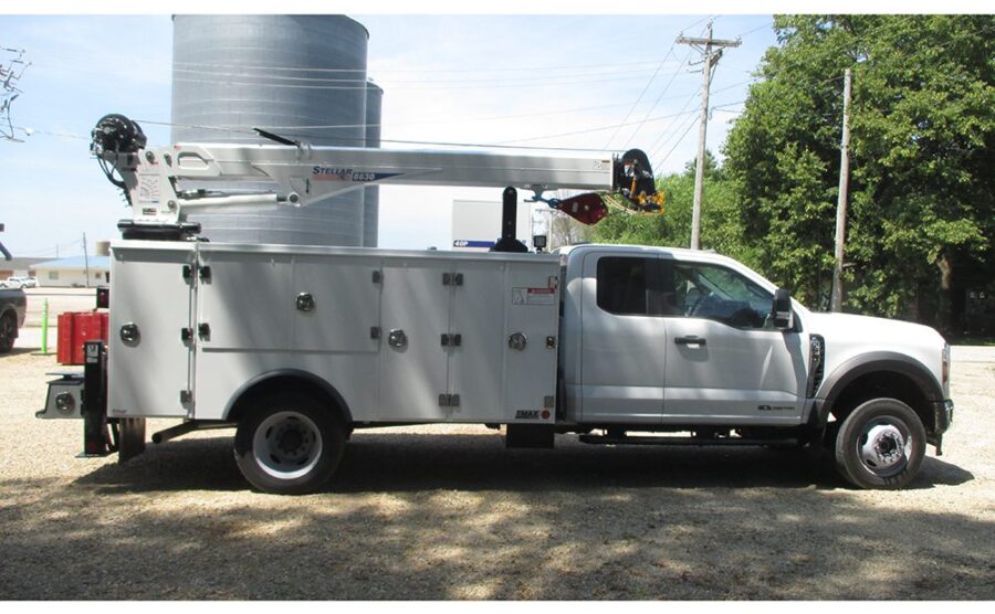 2025 Ford F550 Super Cab w/2025 TMAX 1-11 Aluminum/8630/40P (WR95)