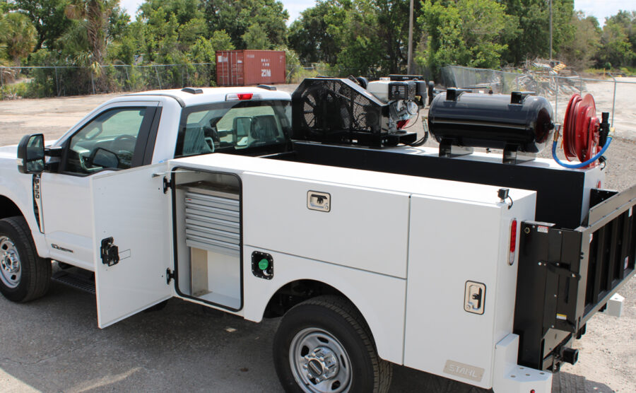 (2) Ford F550 Super Cab w/Stellar TMAX1-11