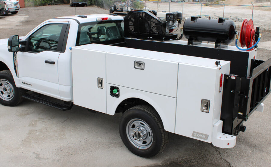 (2) Ford 350 Service Truck